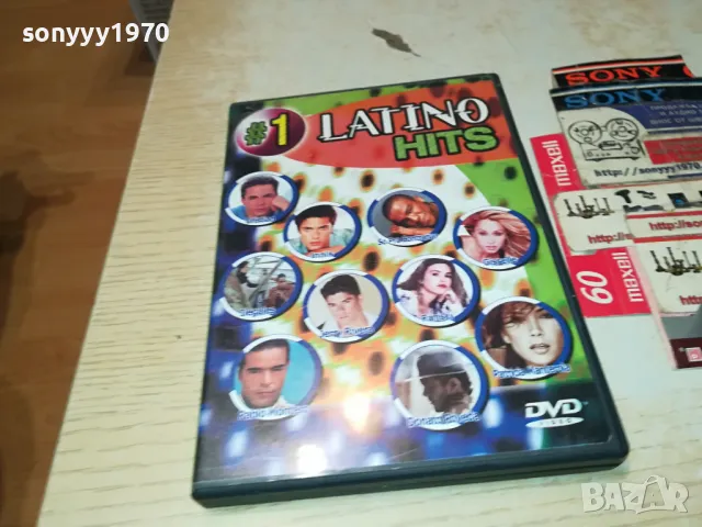LATINO HITS DVD 1004251357, снимка 11 - DVD дискове - 49844984
