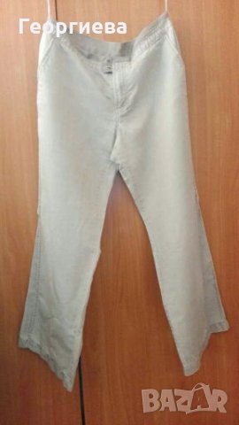 Дамски панталон 7/8, от лен и памук🍀👖M,M/L🍀👖арт.644, снимка 4 - Къси панталони и бермуди - 29706061