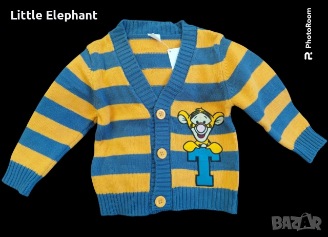 Жилетка за момченце на 18-24 мес Disney ,Тигър,Англия/нова