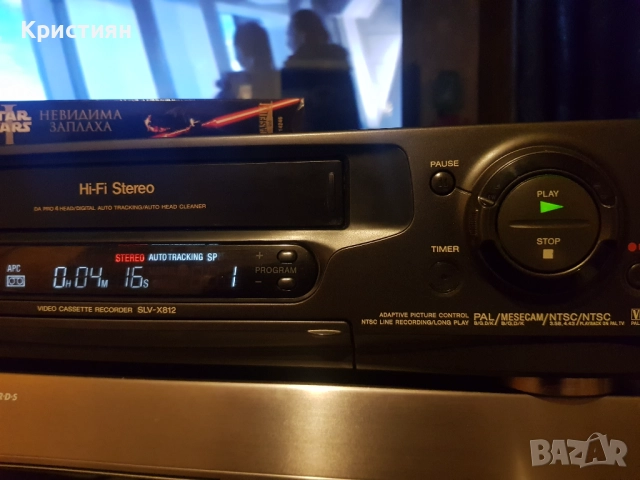 Hi-FI Видео SONY SLV-X812, снимка 3 - Плейъри, домашно кино, прожектори - 52413999