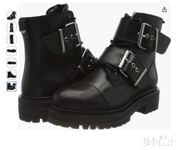 кожени ботуши / боти Buffalo Mimi Fashion Boot номер 42, снимка 2 - Дамски боти - 53010618