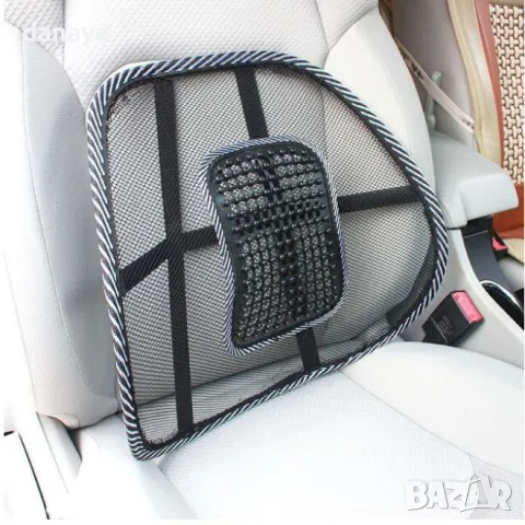 5245 Масажираща облегалка за стол и автомобилна седалка, снимка 2 - Аксесоари и консумативи - 47420090