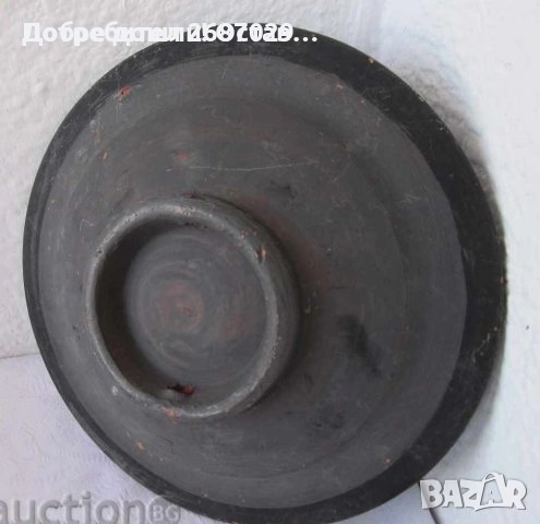  Керамични:чинии и жаба. антика, Много красива стара керамична чиния за стена, керамика , снимка 8 - Пана - 43239350