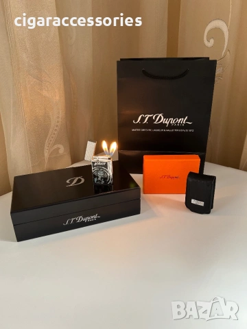 S.T. Dupont Joker запалка – двоен пламък, кутия и сертификат, снимка 5 - Запалки - 53891402