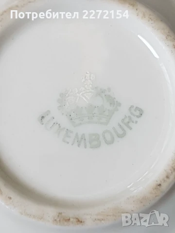 Порцеланов пепелник Люксембург , снимка 4 - Антикварни и старинни предмети - 51326502