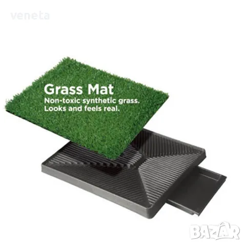 Домашен любимец куче вътрешна трева тоалетна тава. куче 
обучение на домашни любимци , снимка 3 - За кучета - 48539319