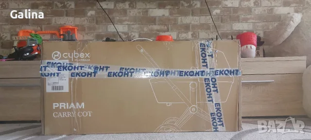 чисто нов бебешки зимен кош Cybex Priam в черен цвят, снимка 5 - Детски колички - 56021381