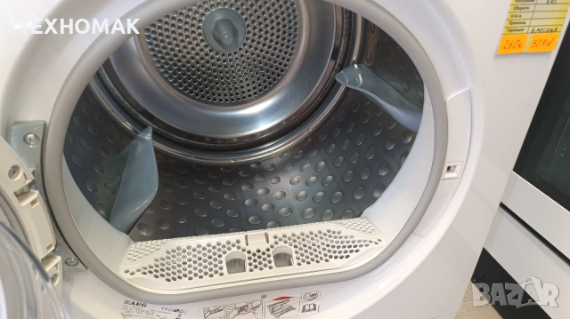 Сушилня AEG клас А++ инверторен мотор, термопомпа 8кг, снимка 8 - Сушилни - 53997804