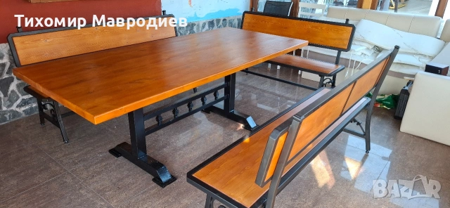 Градински мебели по поръчка