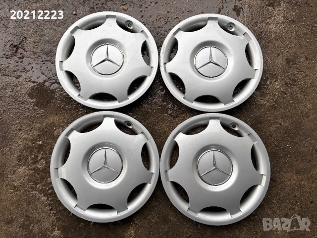 4 броя Оригинални тасове за Mercedes 16, снимка 3 - Аксесоари и консумативи - 53232221