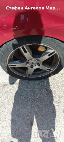 Продавам алуминиеви джанти с гуми и тасове , снимка 2 - Гуми и джанти - 51737530