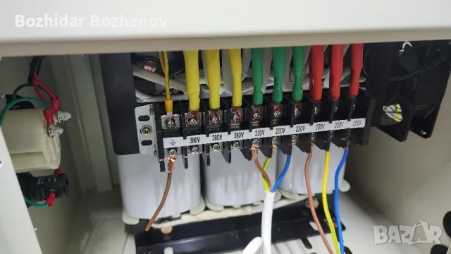 Трифазен ПОНИЖАВАЩ ТРАНСФОРМАТОР 20квА  Transformer 415v to 220v Step-down Transformer  , снимка 3 - Други машини и части - 50174763