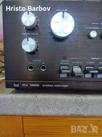 DUAL CV 1600 stereo amplifier , снимка 6 - Ресийвъри, усилватели, смесителни пултове - 55936705