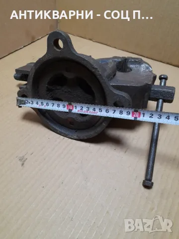 Соц Старо Въртящо Менгеме Тегло 8.500кг., снимка 12 - Антикварни и старинни предмети - 48744513