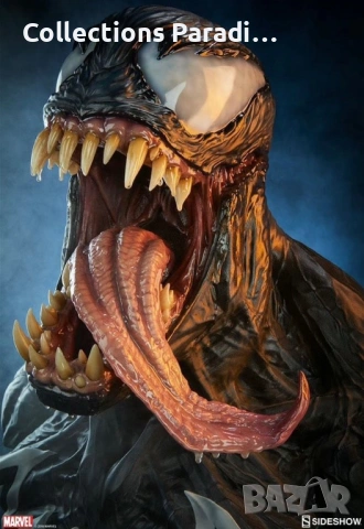 Sideshow Venom Lifesize Bust статуя фигура , снимка 2 - Колекции - 54131076