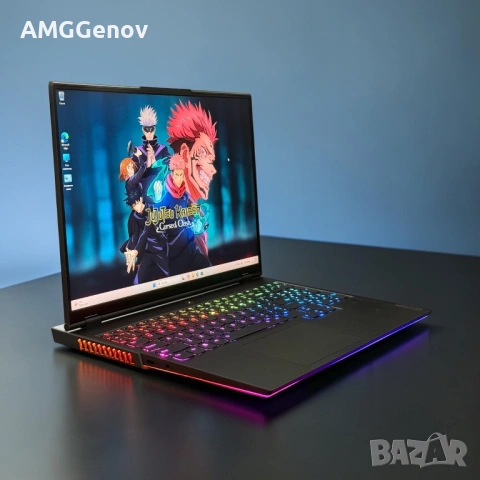 16’ WQXGA 2.5K 165Hz / I9-11980HK/RTX 3080 16GB/Lenovo Legion 7/32GB DDR4/1TB SSD Nvme, снимка 4 - Лаптопи за игри - 54228832