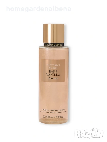 Victoria's Secret Bare Vanilla Shimmer спрей за тяло 250 мл, ванилия с блестящи частици