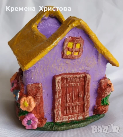 Къщичка с ограда от цветя -органайзер , снимка 3 - Други - 51272002