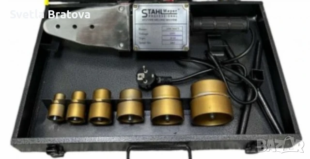 Лепачка в метален куфар 2500W, снимка 3 - Други инструменти - 51220750