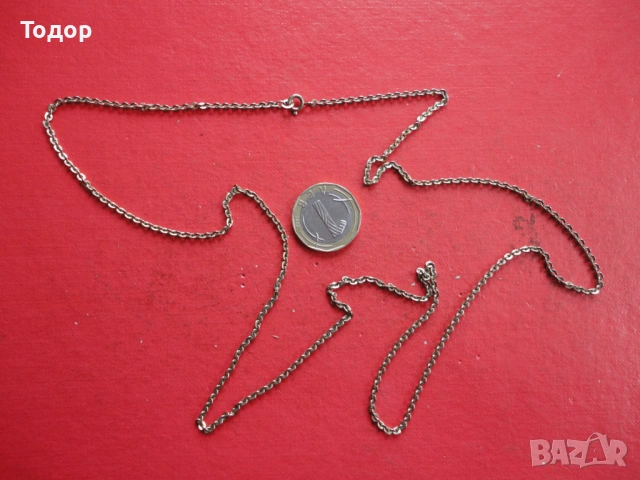 Позлатена верижка колие Amerik FBM 2