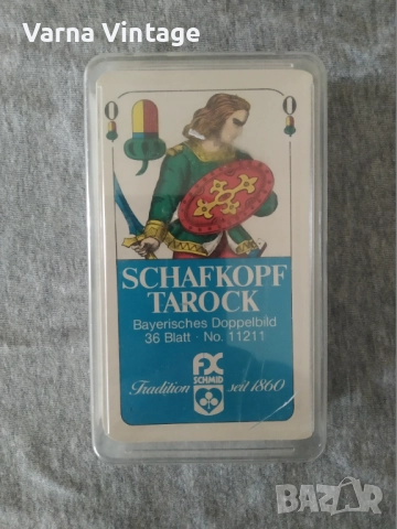 Колекционерски карти в оригиналната пластмасова кутия НОВИ. SCHMID Германия.