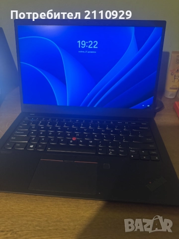 Lenovo ThinkPad X1 Carbon Gen 8, снимка 2 - Лаптопи за работа - 52914822