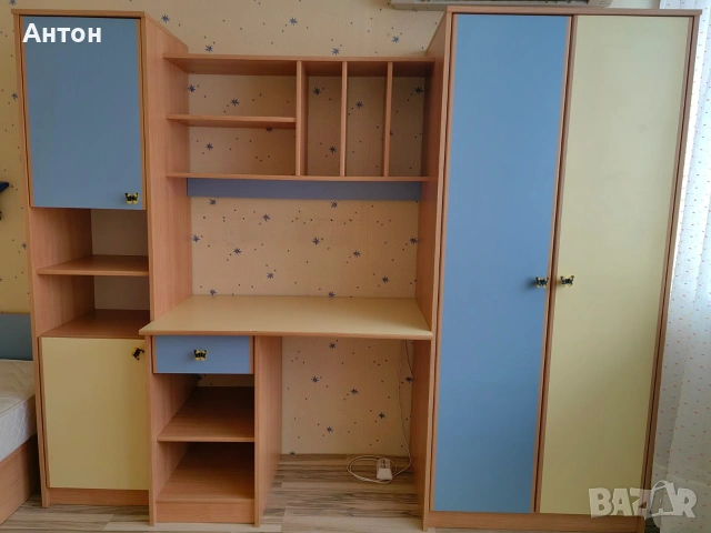 Детска стая пълен комплект , снимка 2 - Спални и легла - 54014655