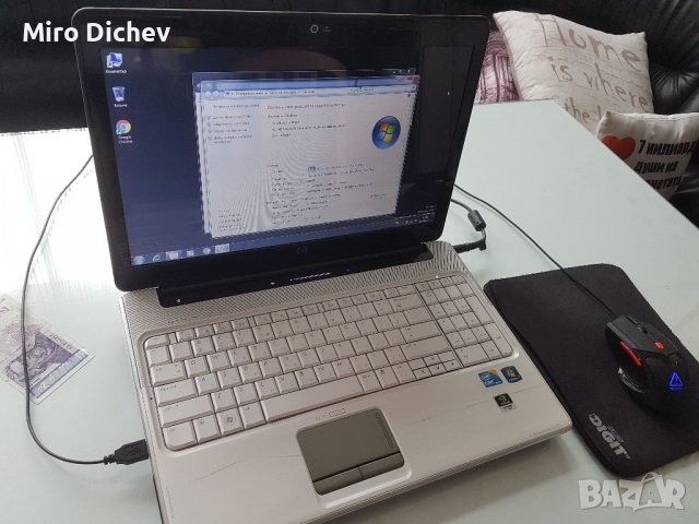 Лаптоп HP Pavilion dv6-2160eq Moonlight, снимка 3 - Лаптопи за игри - 38006483