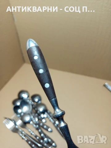 Комплект Стари Маркови Лъжици С Вилици., снимка 8 - Антикварни и старинни предмети - 50967383