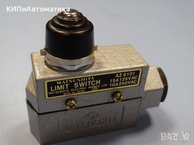 изключвател краен Matsushita limit switch AZ6101, AZ6104, снимка 3 - Резервни части за машини - 37105306