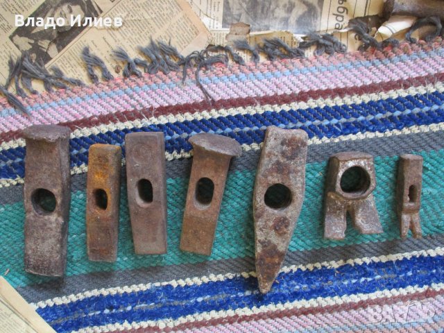 Чукове метални без дръжки 7 броя, снимка 2 - Други инструменти - 39802938