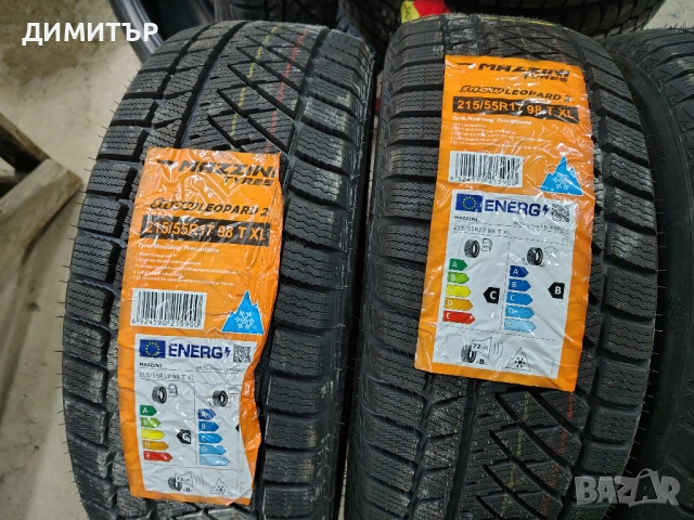 4бр.НОВИ зимни гуми MAZZINI 215 55 17 DOT23 цена за брой, снимка 2 - Гуми и джанти - 54073498