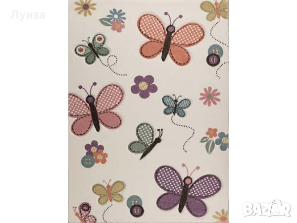 Килим с пеперуди, снимка 3 - Килими - 30141391