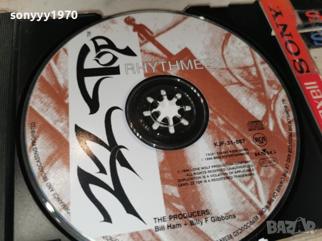 ZZ TOP CD 0502261118, снимка 16 - CD дискове - 53365970