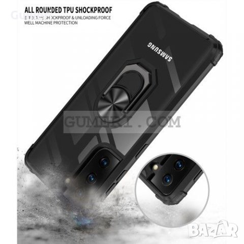 Samsung Galaxy S21 (5G) Хибриден кейс с метален пръстен, снимка 3 - Калъфи, кейсове - 32150247