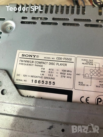 Sony ретро модели сдта , снимка 7 - Аудиосистеми - 53994425