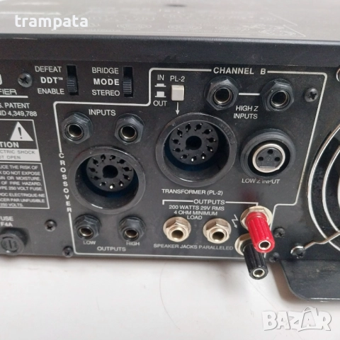 НАЙ ДОБРАТА ОФЕРТА Крайно стъпало/Усилвател Peavey CS-400 / Made in USA , снимка 11 - Ресийвъри, усилватели, смесителни пултове - 52807759