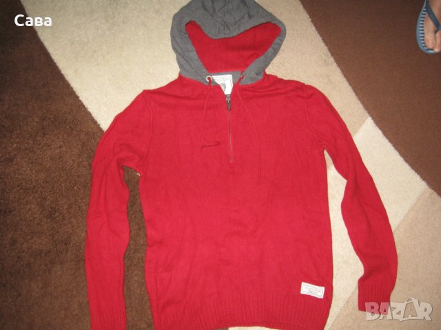 Пуловер с качулка MARC O,POLO   мъжки,М, снимка 2 - Пуловери - 31091417