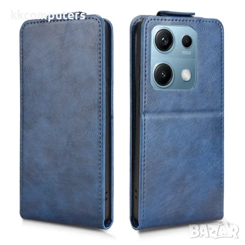 За Xiaomi Redmi Note 14S 4G Вертикален Кожен Калъф със Стойка, Магнитно Закопчаване, Слот за Карта и, снимка 8 - Калъфи, кейсове - 56164653