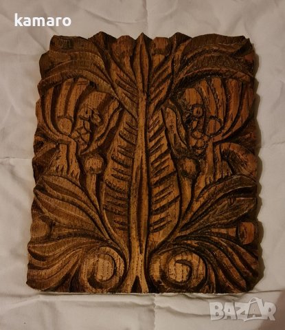 дърворезба птици