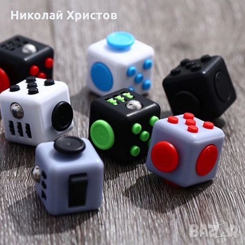 Aнтистрес кубче за деца/ фиджет кубче за игра/ fidget cube играчка , снимка 4 - Образователни игри - 31699556