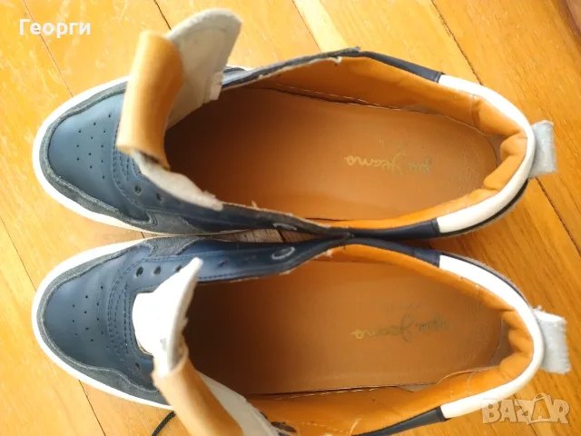 Маратонки, мъжки, спортни кожени обувки Pepe Jeans, , снимка 3 - Спортни обувки - 56116619