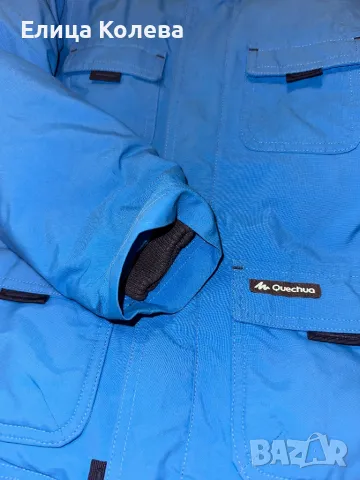 Качествено зимно яке Декатлон/ Quechua 5-6 г, снимка 2 - Детски якета и елеци - 50011150