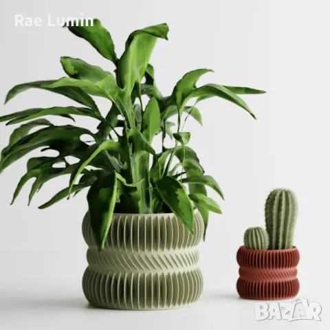 Кашпа – резбована, снимка 1