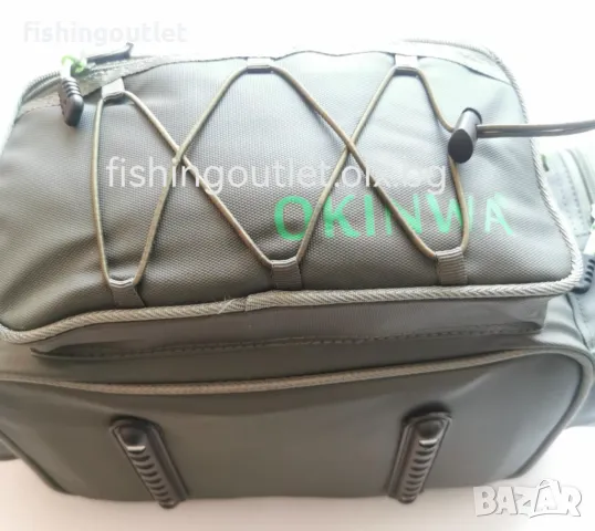 Прoфесионална водоустойчива риболовна спининг чанта Okinwa L117, снимка 11 - Такъми - 49249859