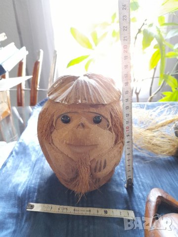Африкански маски и кокосова, снимка 2 - Други ценни предмети - 42134083