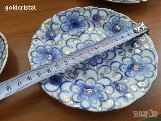 Руски порцелан и десерт, снимка 6 - Антикварни и старинни предмети - 38494963