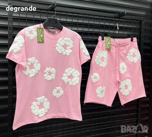 Мъжки комплект със силиконови мотиви 