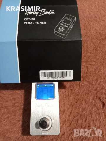 Тунер за китара Harley Benton. , снимка 3 - Китари - 53099478