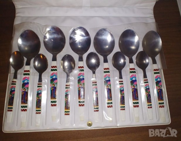 Нов комплект прибори, снимка 2 - Прибори за хранене, готвене и сервиране - 40339907